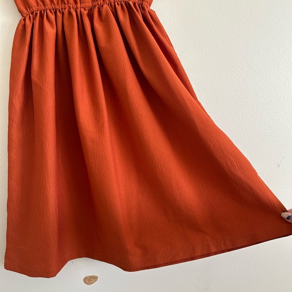 orange dress - Picture 2 of 3